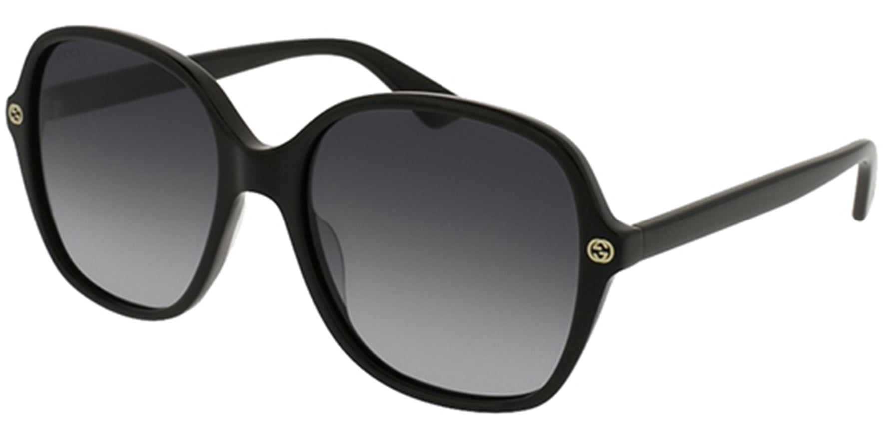 Gucci Black Oversize Butterfly w/Gradient Lens - Eyedictive