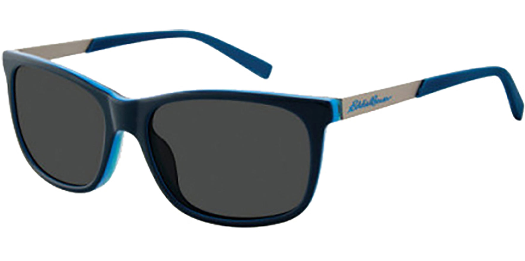 Eddie Bauer Polarized Two-Tone Blue Square Sport - Eyedictive