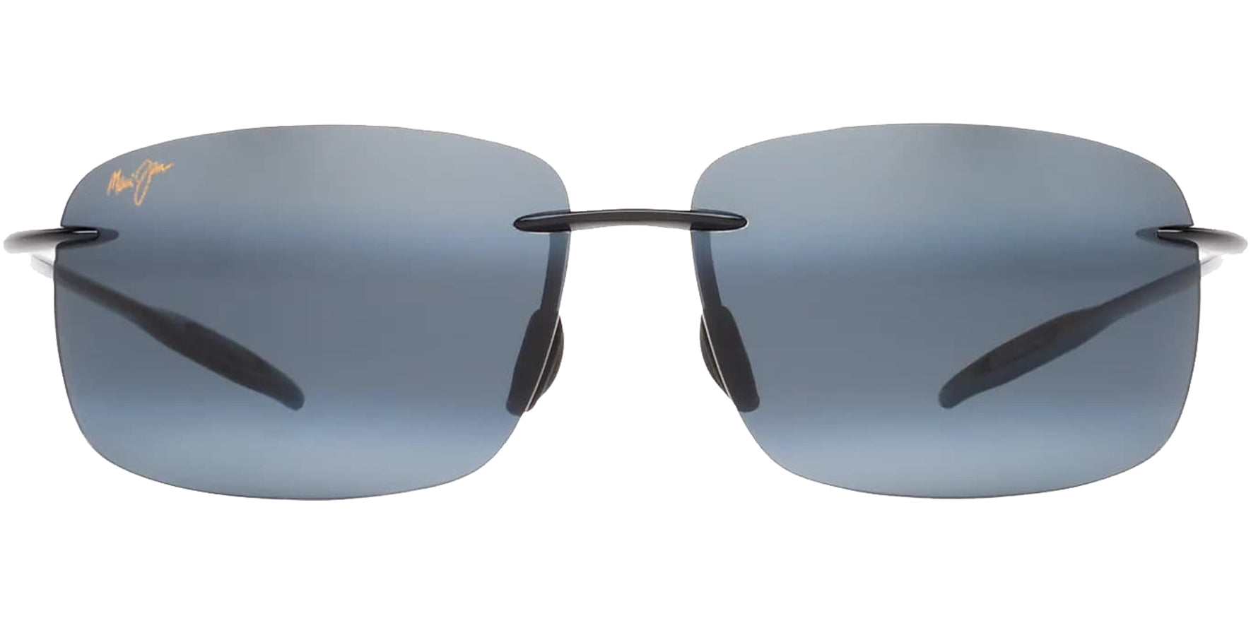 Maui Jim Breakwall Polarized Rimless Sport Wrap - Eyedictive