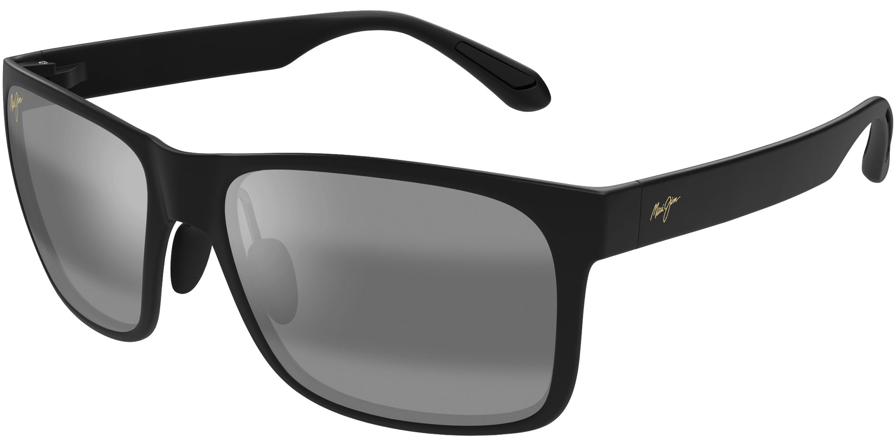 Maui Jim Red Sands Polarized Matte Black Square