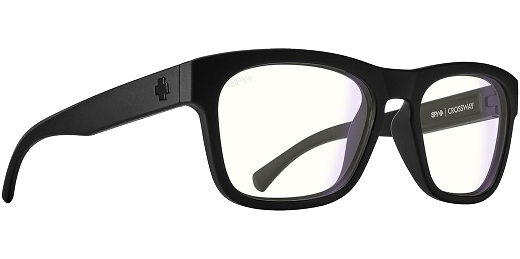 Spy Optic Crossway Soft Square Blue Light Blocking Eyeglasses
