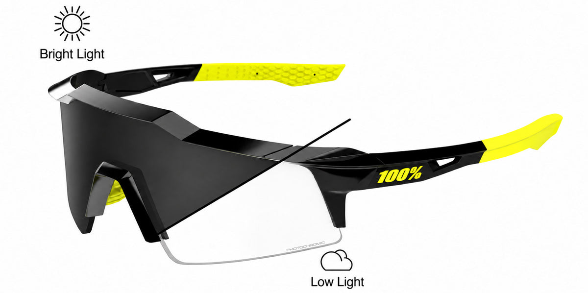 100% Speedcraft Shield Wrap w/ Photochromic Lens