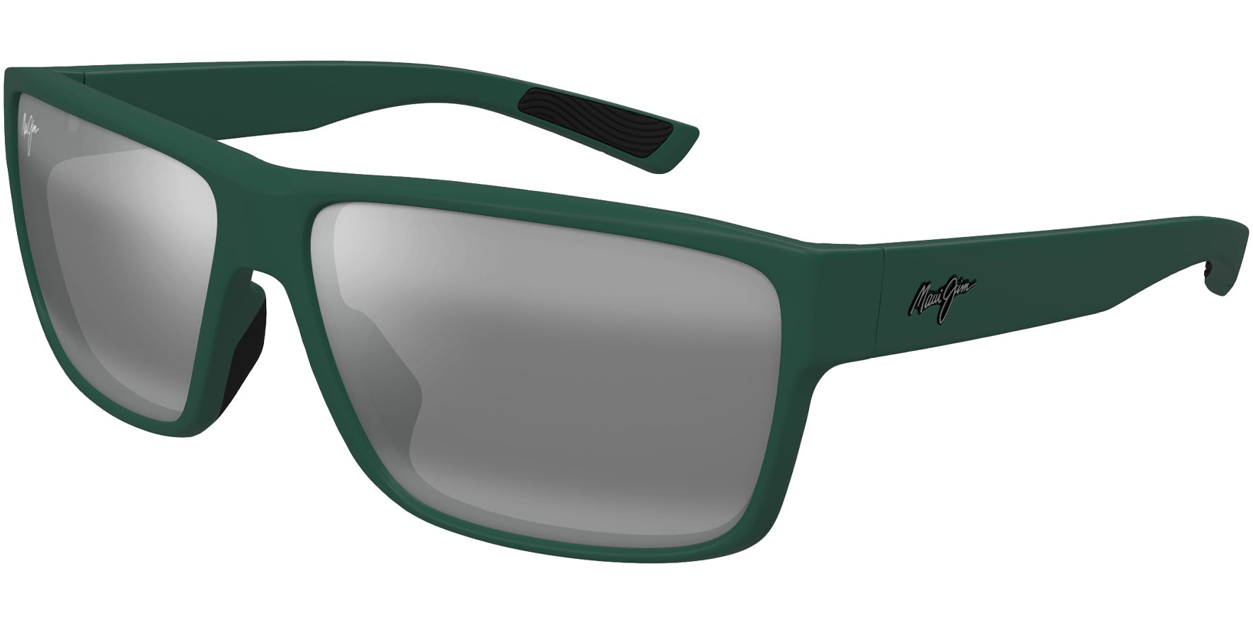 Maui Jim Uila Polarized Square Wrap w/ Glass Lens