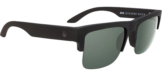 Spy Optics Discord 5050 Polarized Matte Black Semi-Rimless Sport