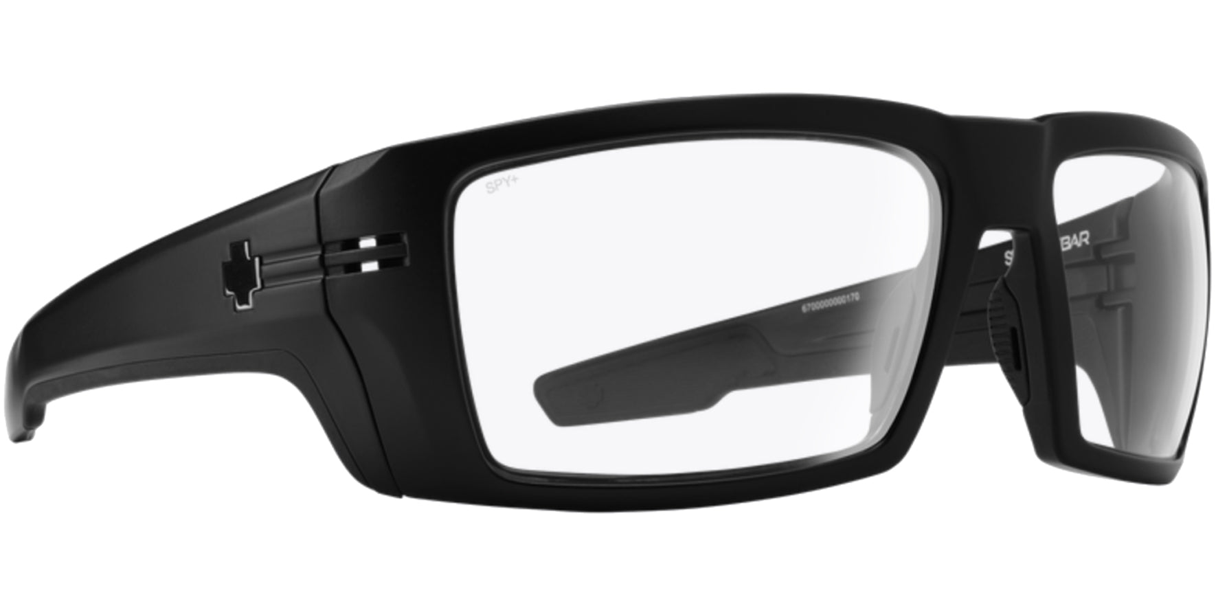 Spy Optic Rebar ANSI Z87.1/Z87-2+ Wrap Safety Glasses