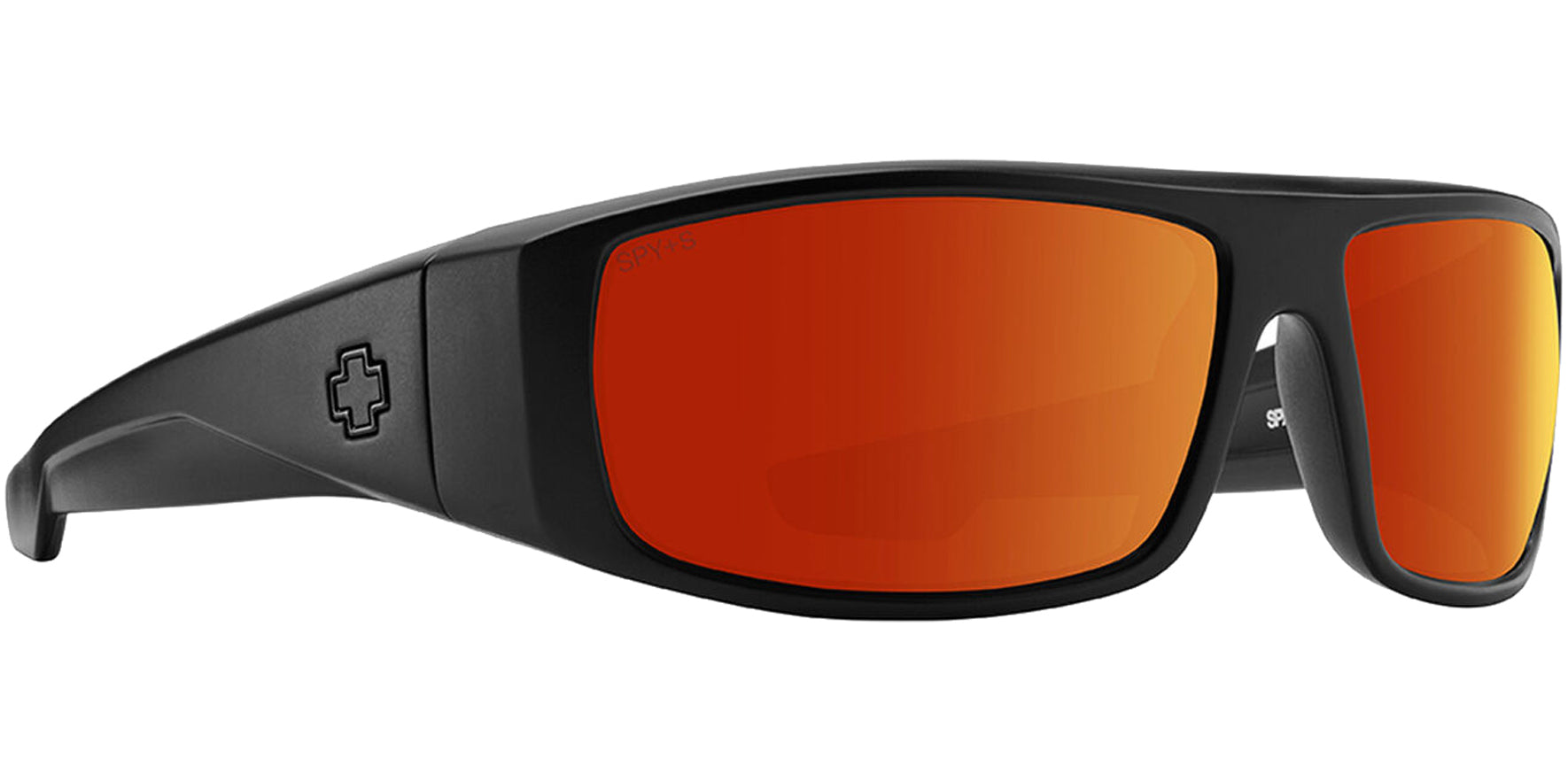 Spy Logan Polarized ANSI Z87 Sport Wrap w/ Mirror Lens