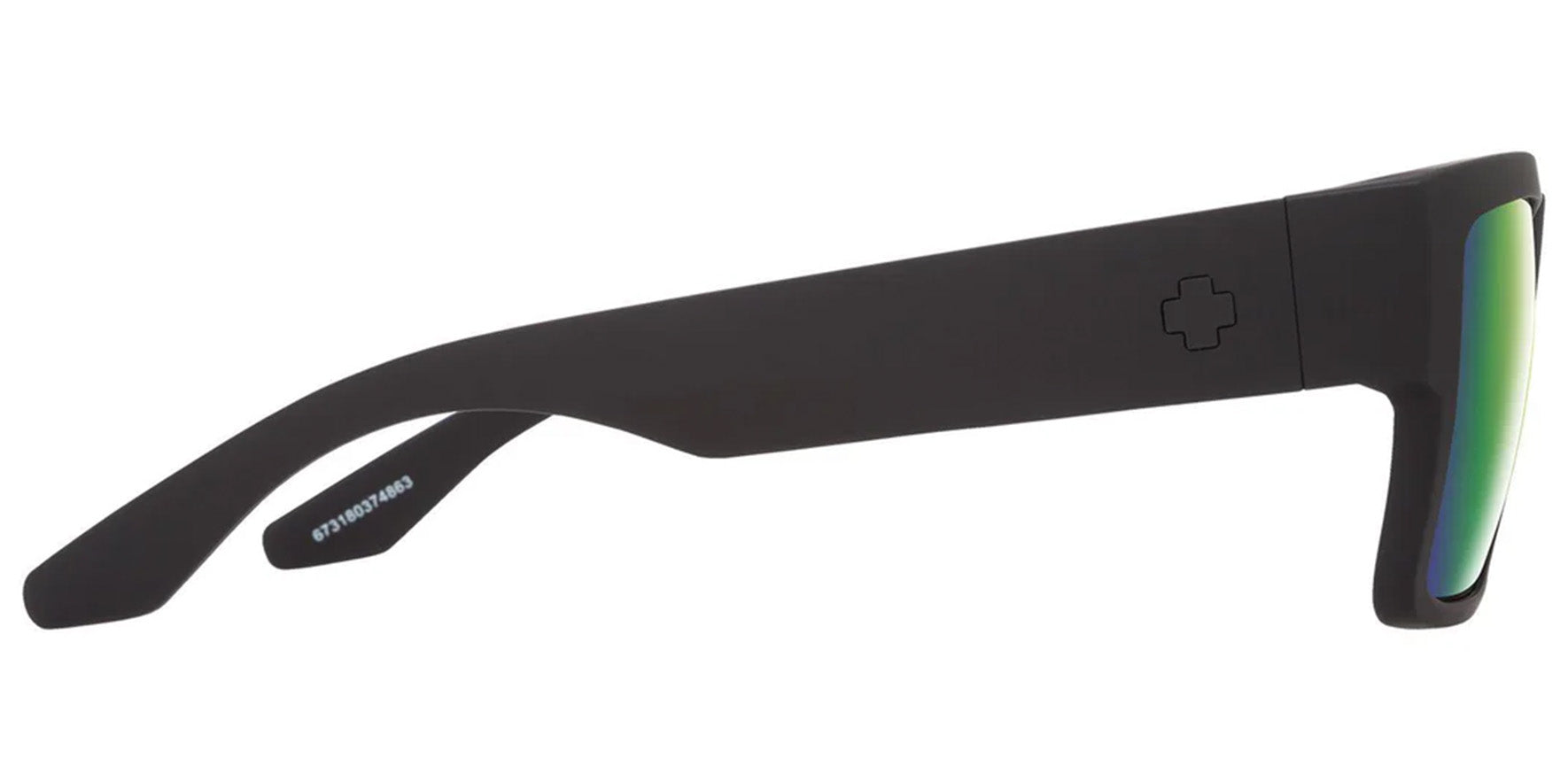 Spy Cyrus Polarized Oversized Square w/ Mirror Lens