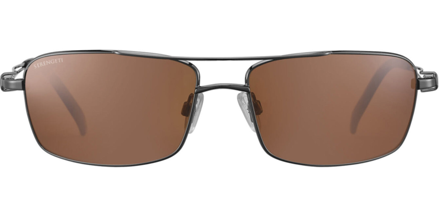 Serengeti Dante Polarized Photochromic Glass Lens Rectangle - Eyedictive