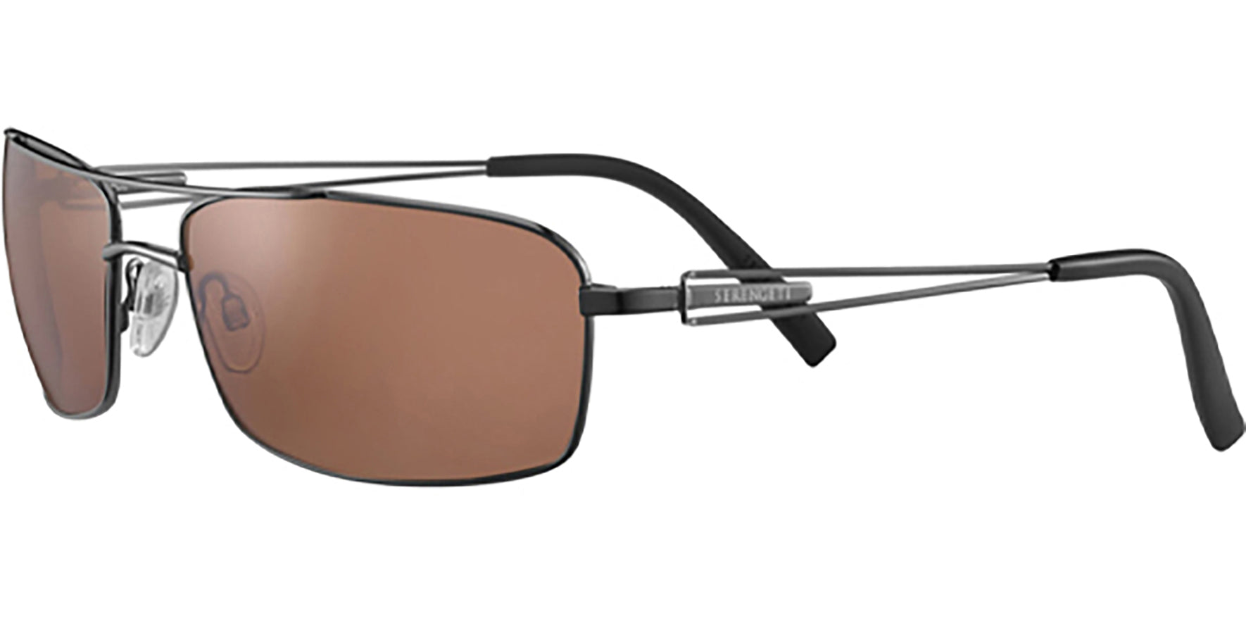 Serengeti Dante Polarized Photochromic Glass Lens Rectangle - Eyedictive