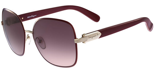 Salvatore Ferragamo Beveled Rim Metal Butterfly - Eyedictive