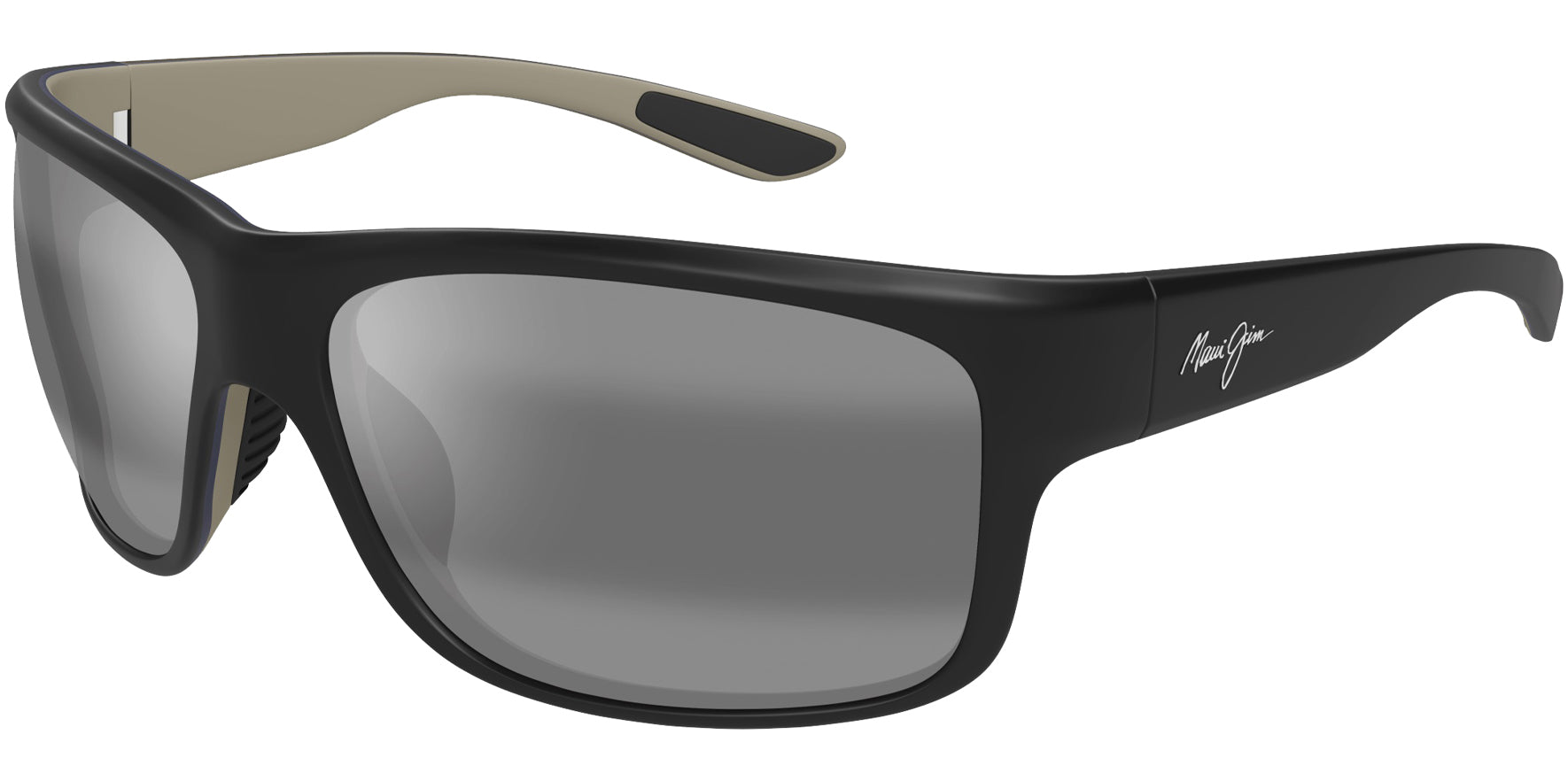 Maui Jim Southern Cross Polarized Soft Black Square Wrap