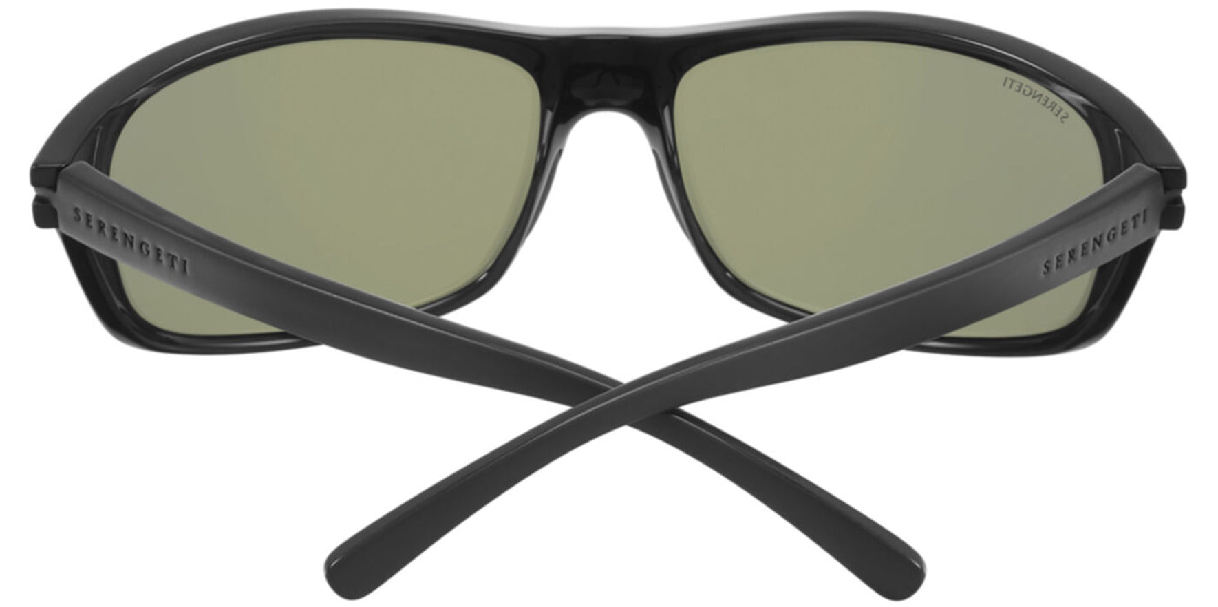 Serengeti Bormio Polarized Photochromic Matte Black/Shiny Black Wrap - Eyedictive