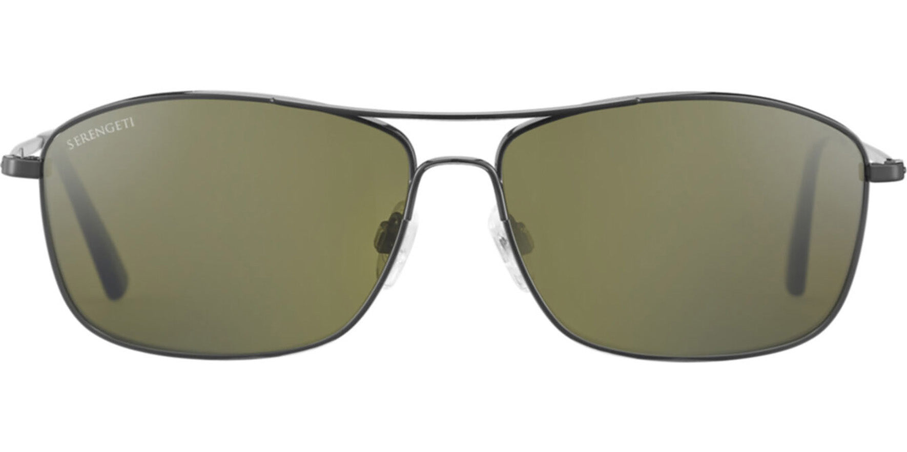 Serengeti Corleone Polarized Photochromic Glass Lens Soft Rectangle - Eyedictive