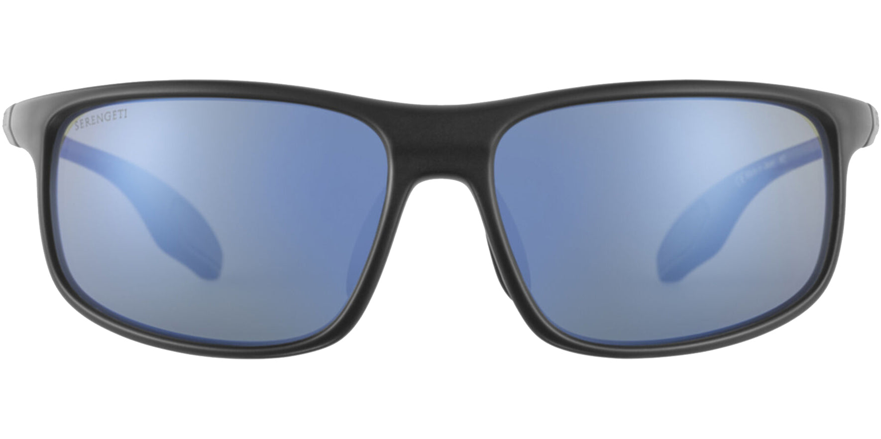 Serengeti Levanzo Polarized Matte Black Sport Wrap - Eyedictive