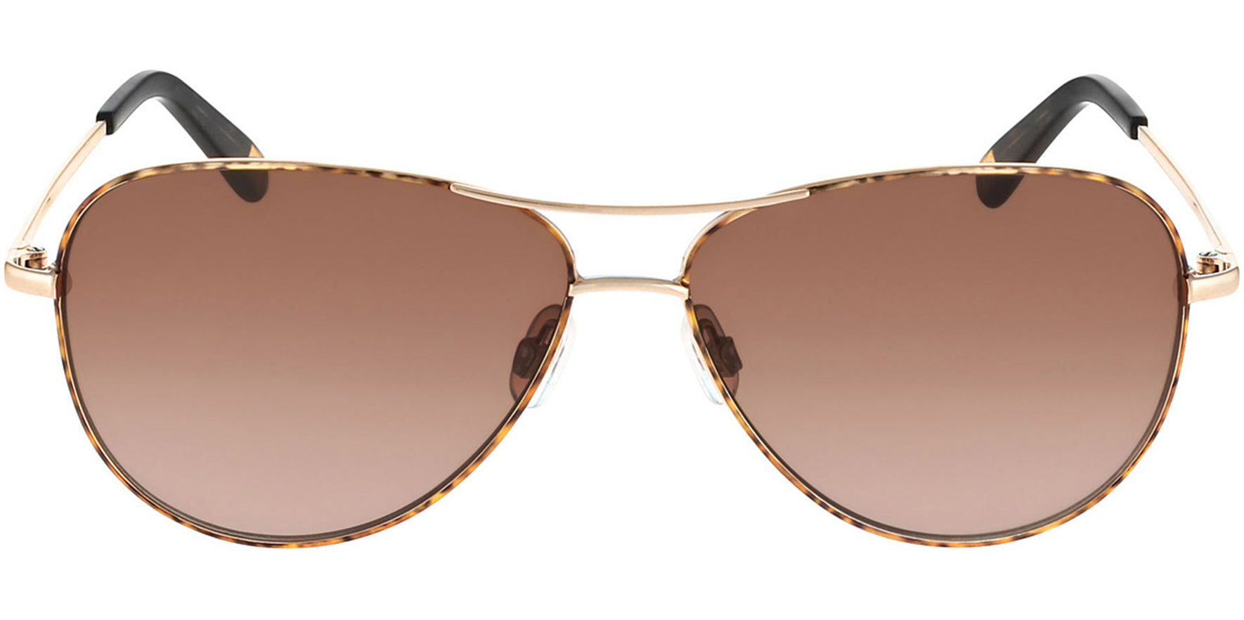 Anne Klein Stainless Steel Aviator w/ Gradient Lens