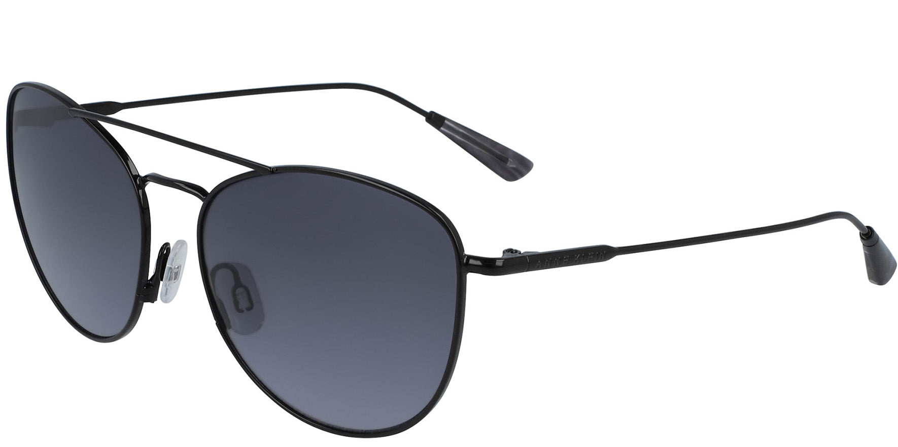 Anne Klein Stylized Aviator w/ Gradient Lens