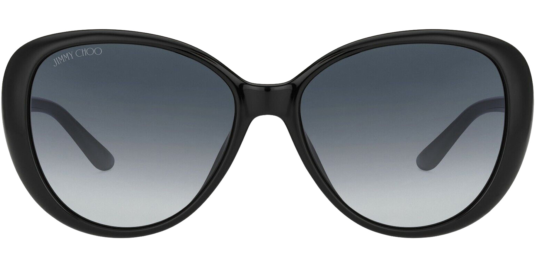 Jimmy Choo Amira Black Oval Cat Eye - Eyedictive