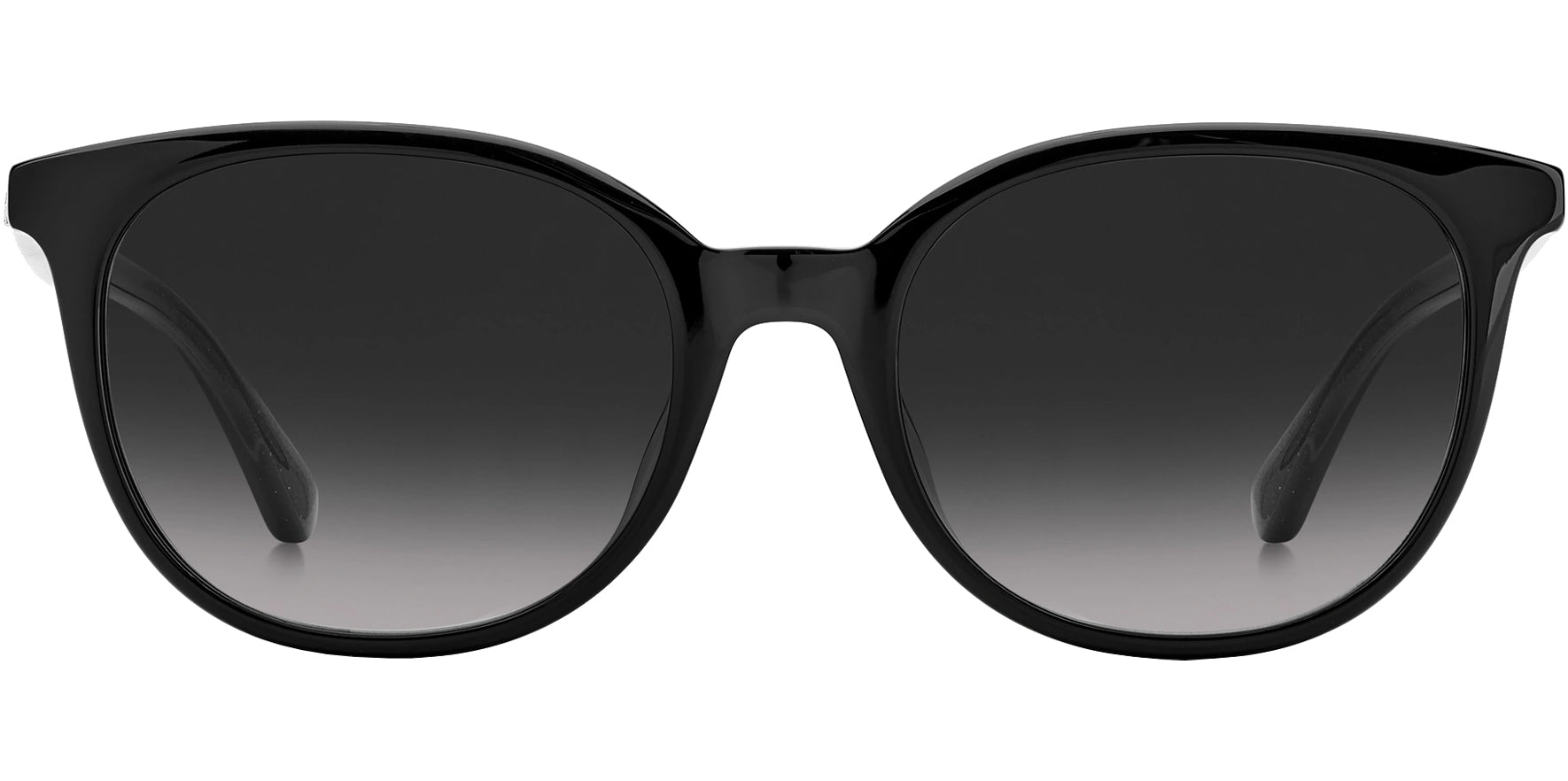 Kate Spade Andria Black Rounded Cat Eye w/ Gradient Lens - Eyedictive