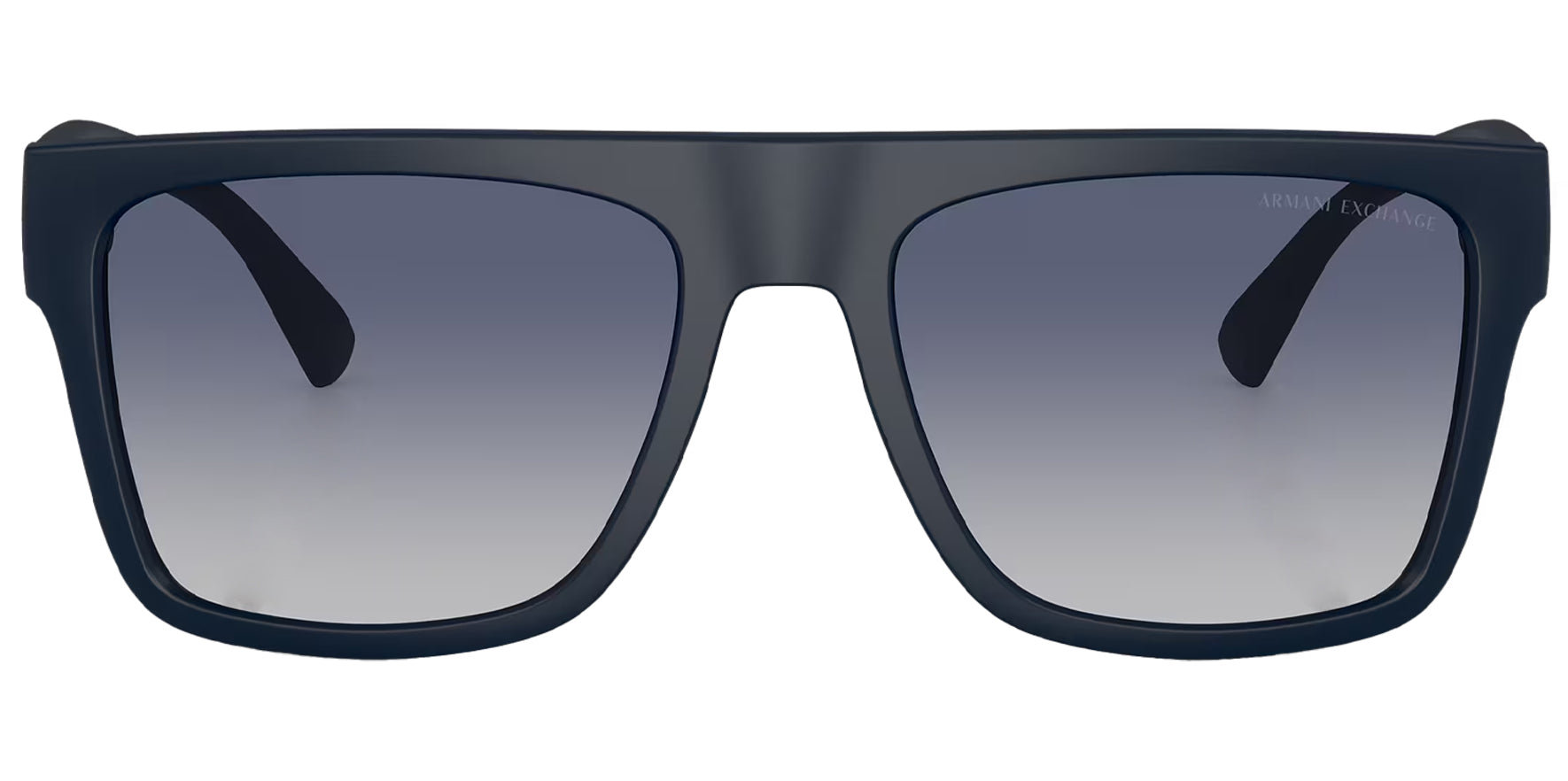 Armani Exchange Matte Blue Square w/ Gradient Lens