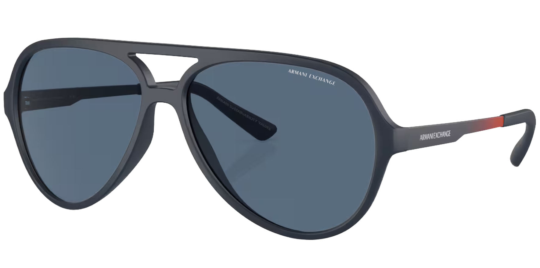 Armani Exchange Aviator w/ Slim Temples – Eyedictive
