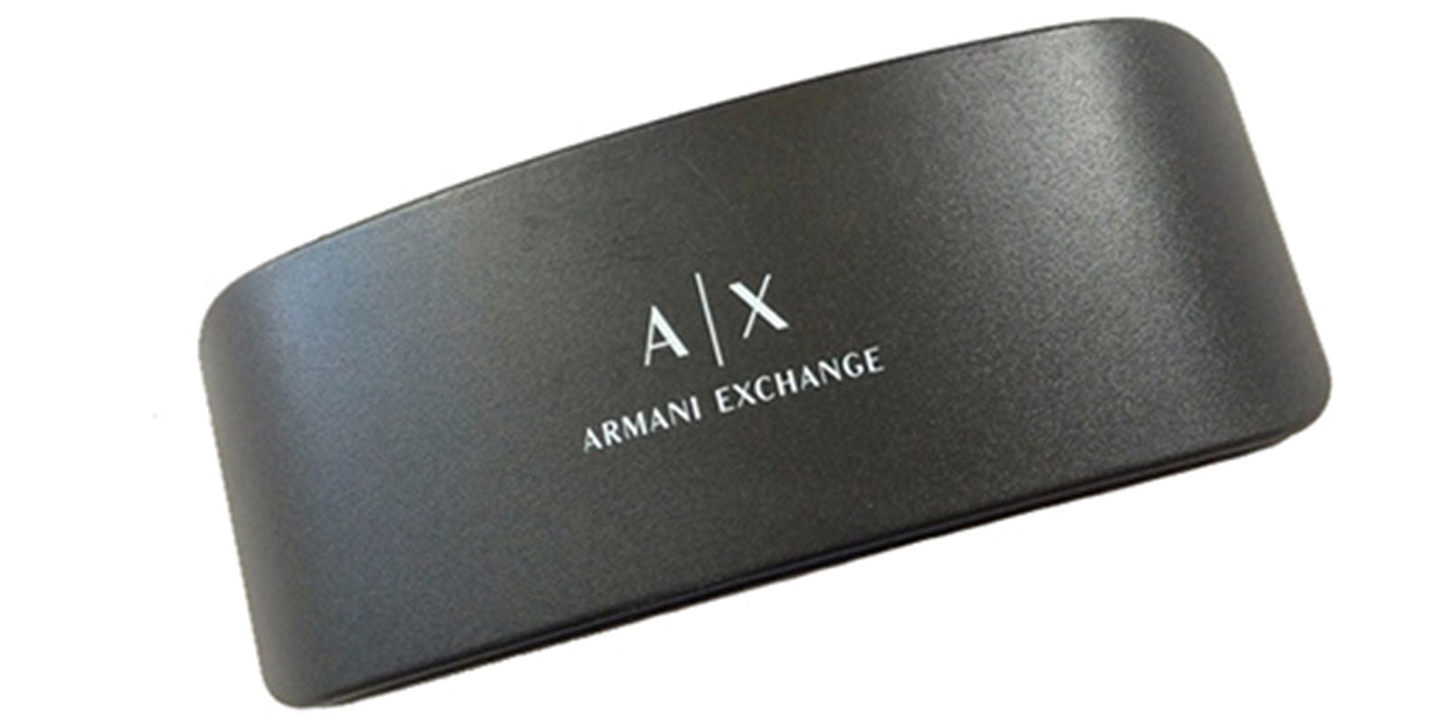 Armani Exchange Matte Havana Semi-Rimless Brow-Line -  - Eyedictive