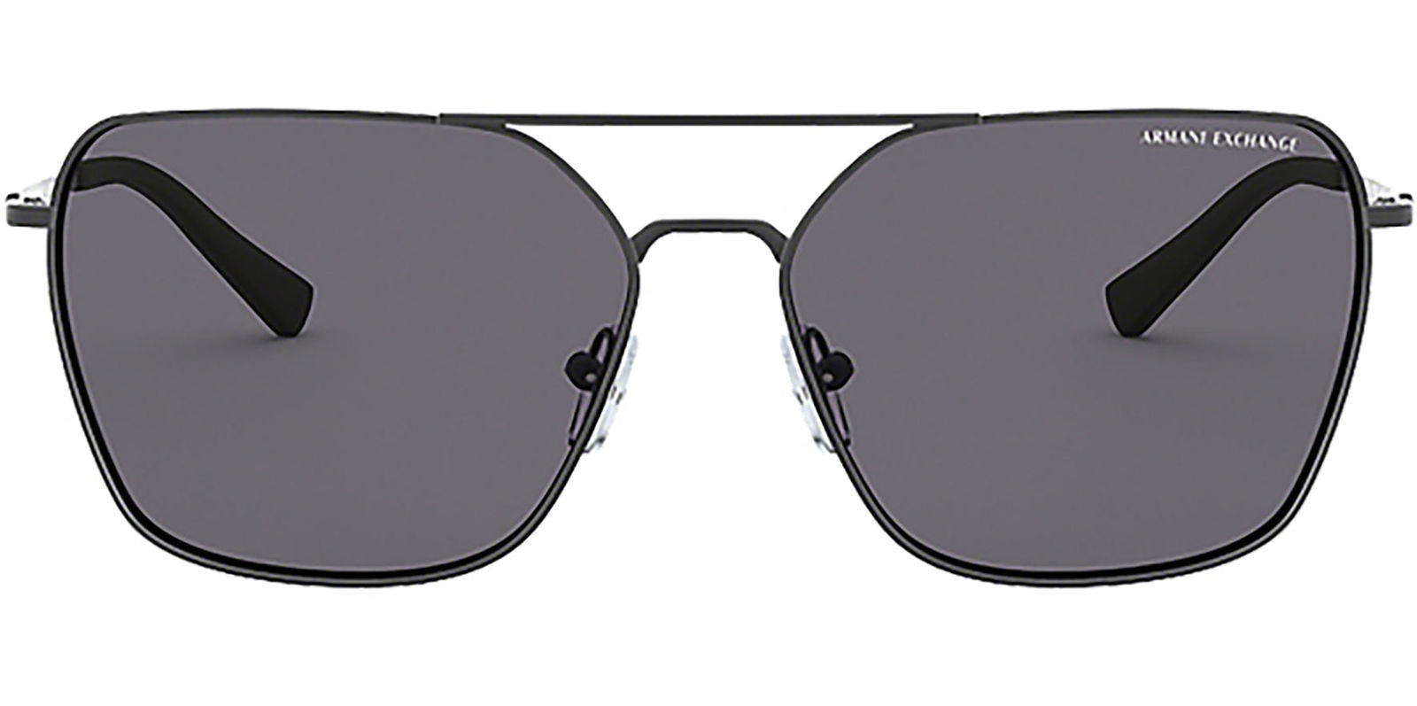 Armani Exchange Polarized Matte Dark Grey Navigator -  - Eyedictive