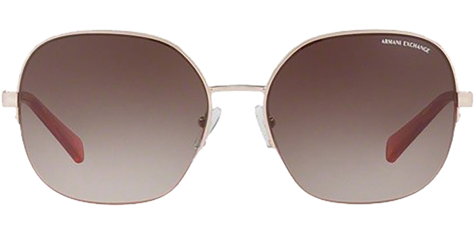 Armani Exchange Rose Gold Oversize Round -  - Eyedictive