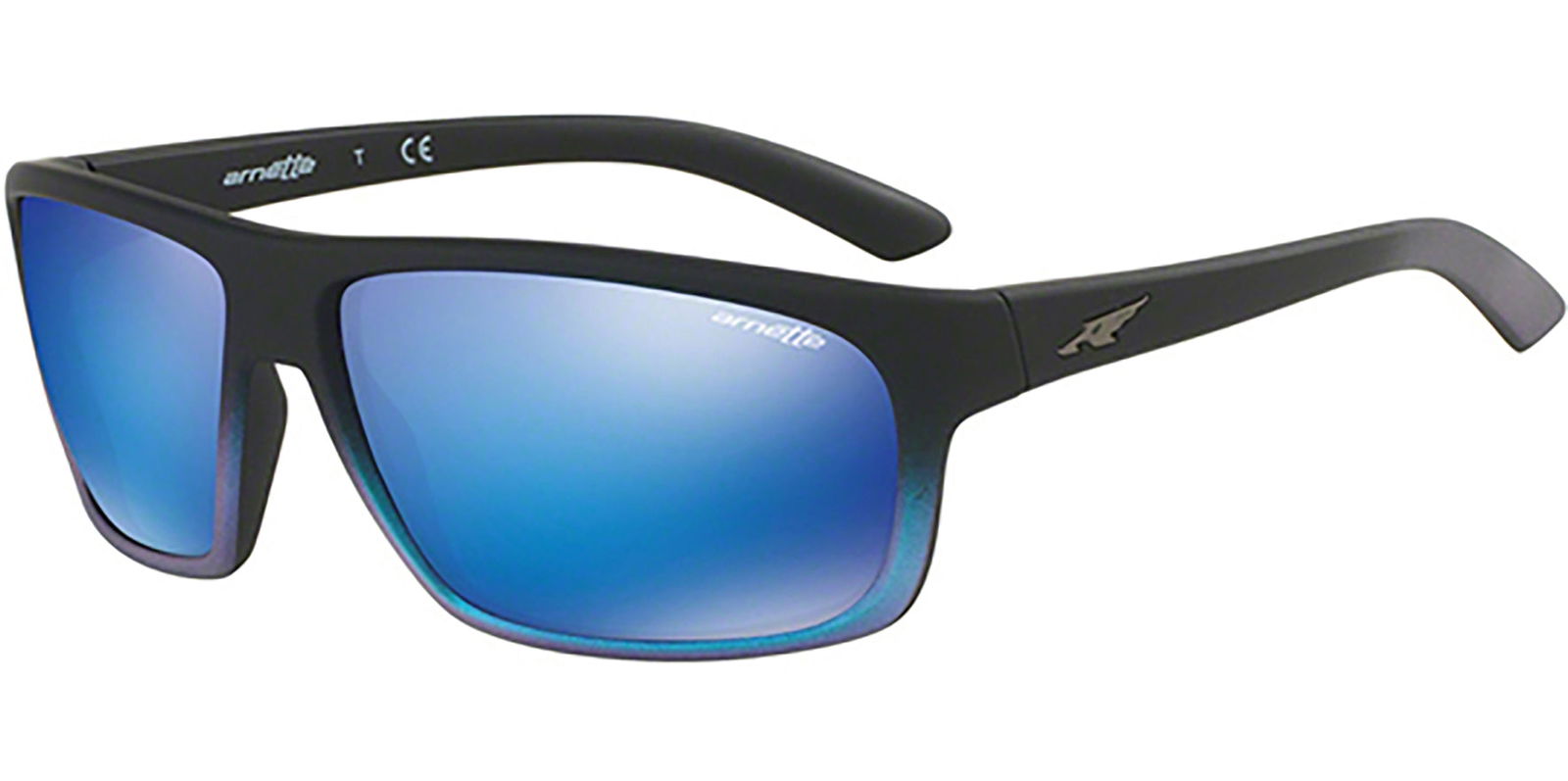 Arnette Burnout Black Gradient w/ Mirror Lens -  - Eyedictive