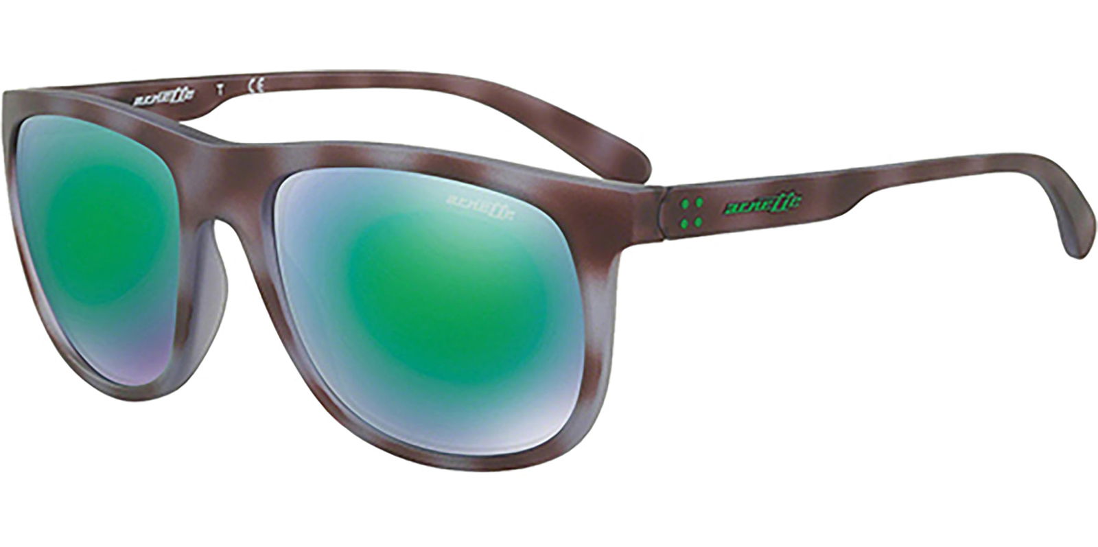 Arnette Crooked Grind w/ Light Green Flash Lens -  - Eyedictive