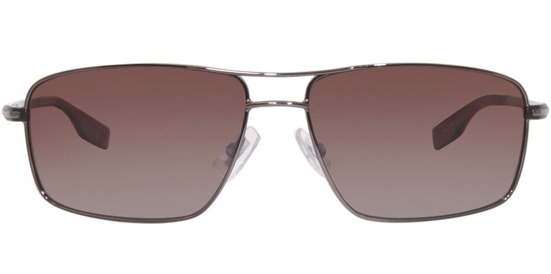 Hugo Boss Polarized Dark Ruthenium Rectangle w/ Gradient Lens - Eyedictive