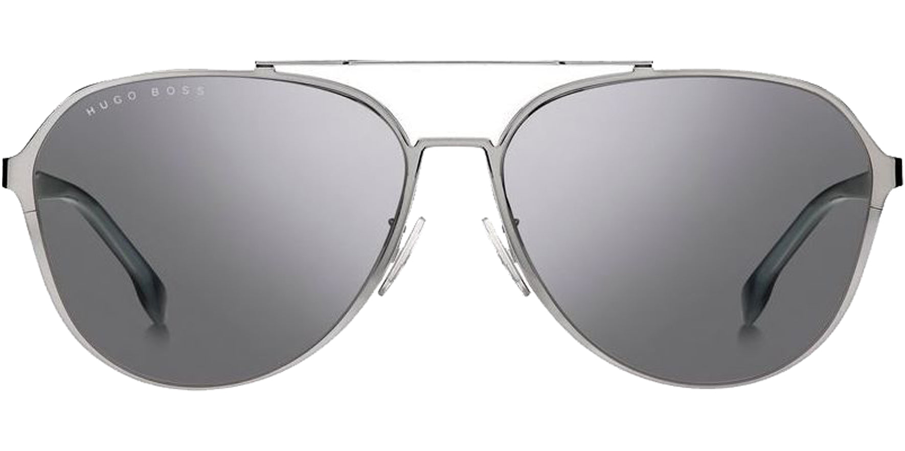 Hugo Boss Ruthenium Modern Aviator w/ Mirror Lens - Eyedictive