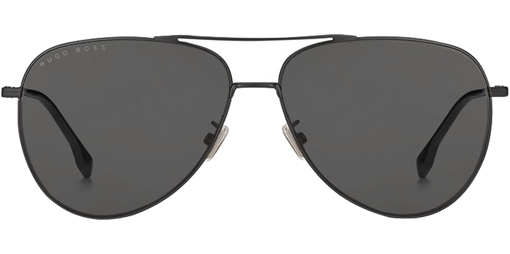 Hugo Boss Slim Matte Black Aviator - Eyedictive