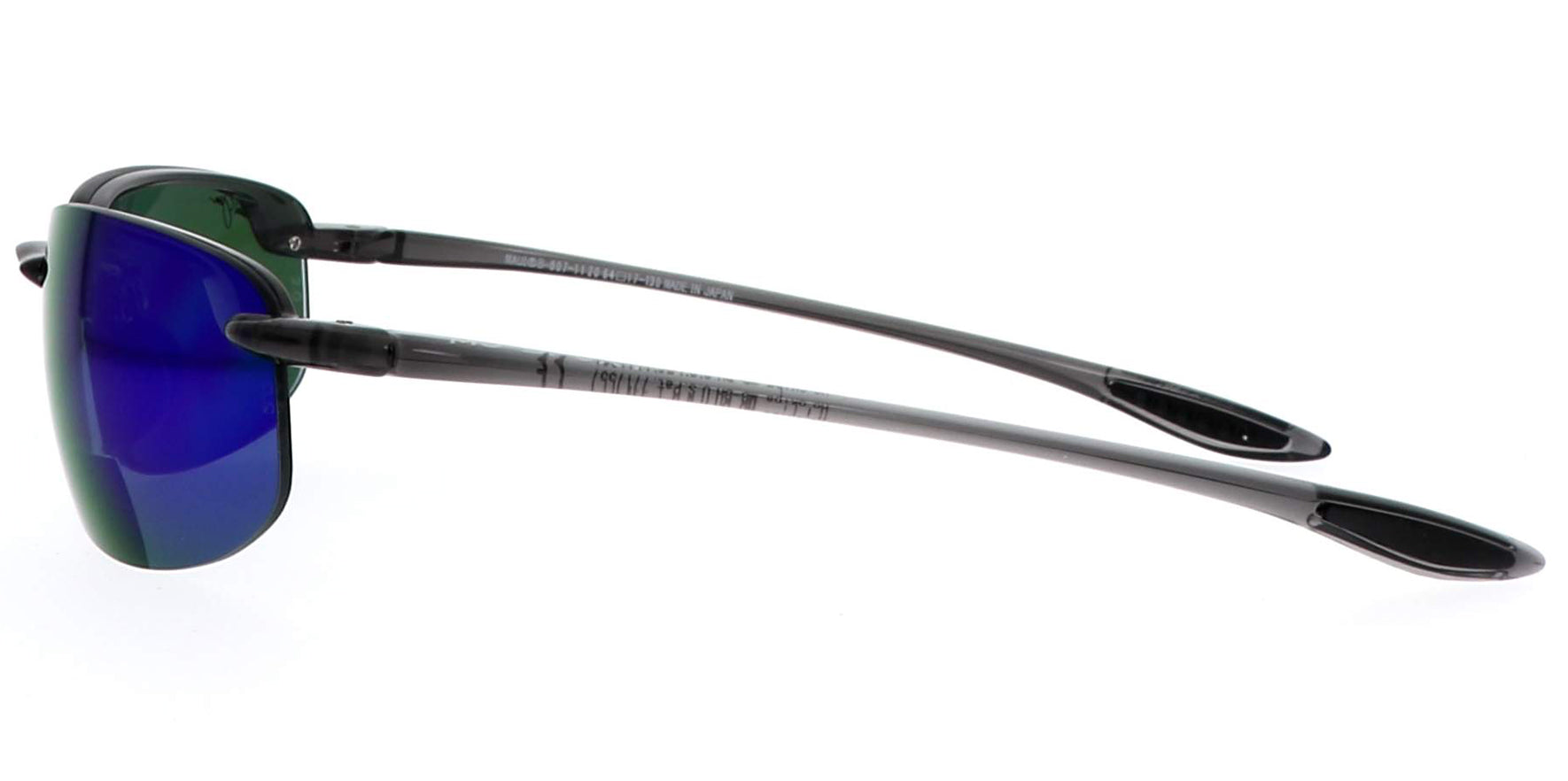 Maui Jim Ho'okipa Reader Polarized Smoke Grey Rimless Sport - Eyedictive