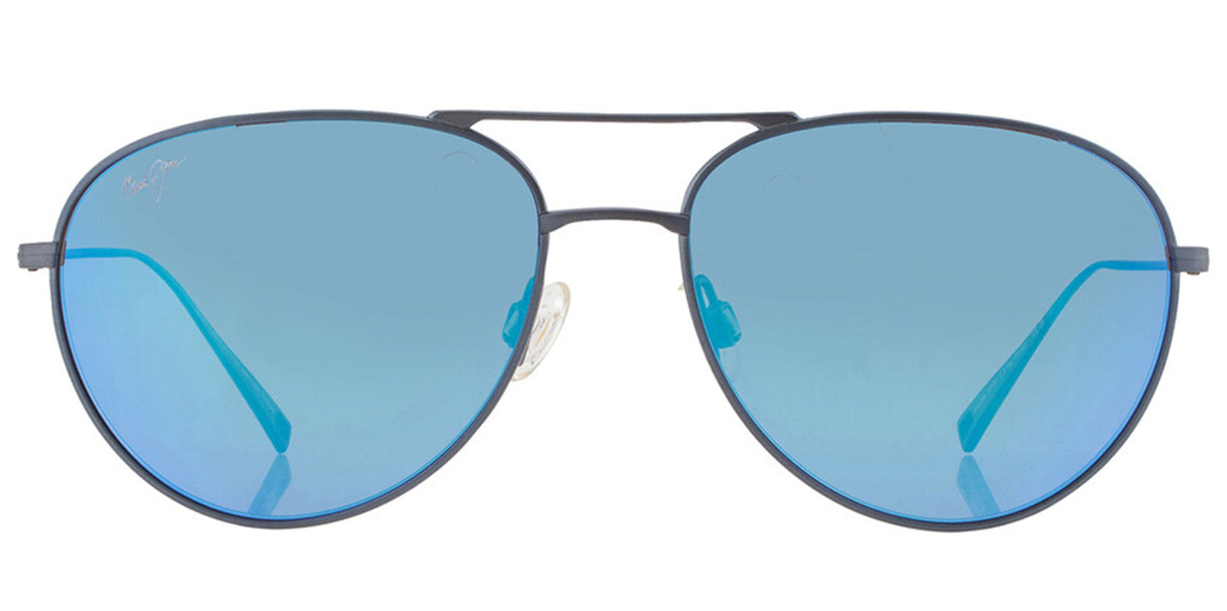 Maui Jim Walaka Polarized  Titanium Aviator w/ Mirror Lens