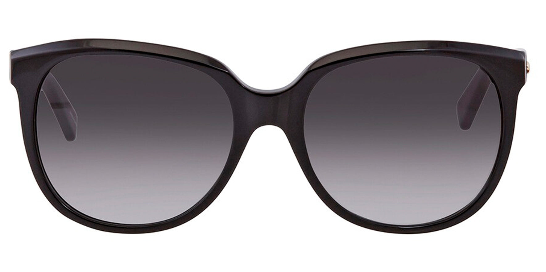 Kate Spade Bayleigh Black Round Cat-Eye w/ Gradient Lens - Eyedictive