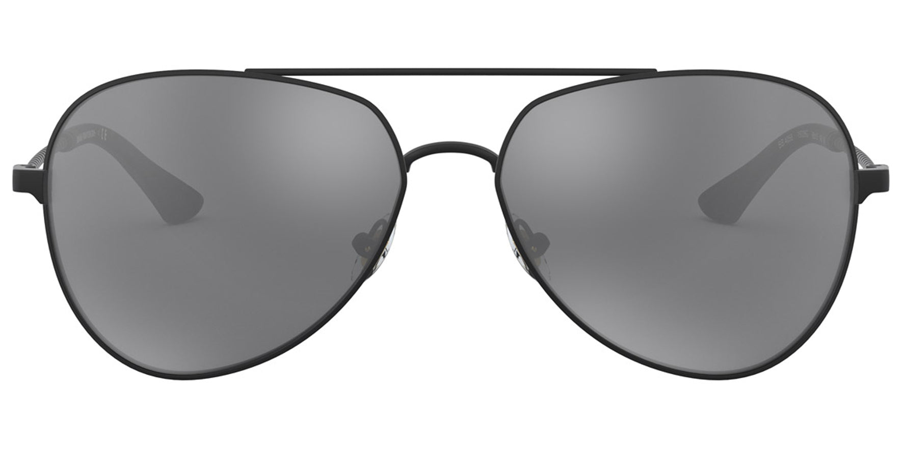 Brooks Brothers Matte Black Aviator