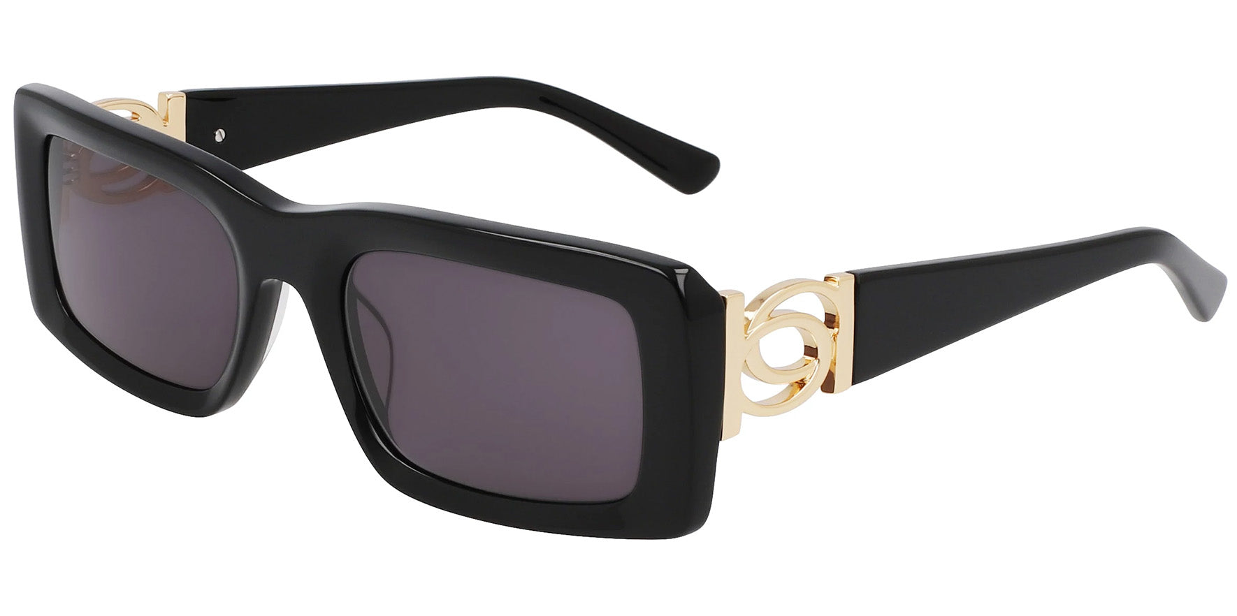 Bebe x Ciara Chunky Rectangle w/ Logo  Integrated temples