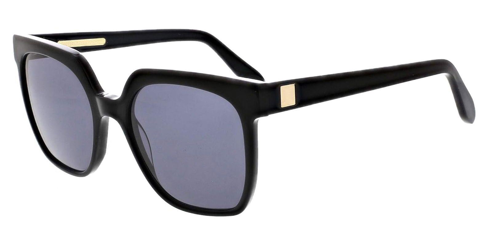 BCBGMAXAZRIA Shiny Black Oversized Square -  - Eyedictive