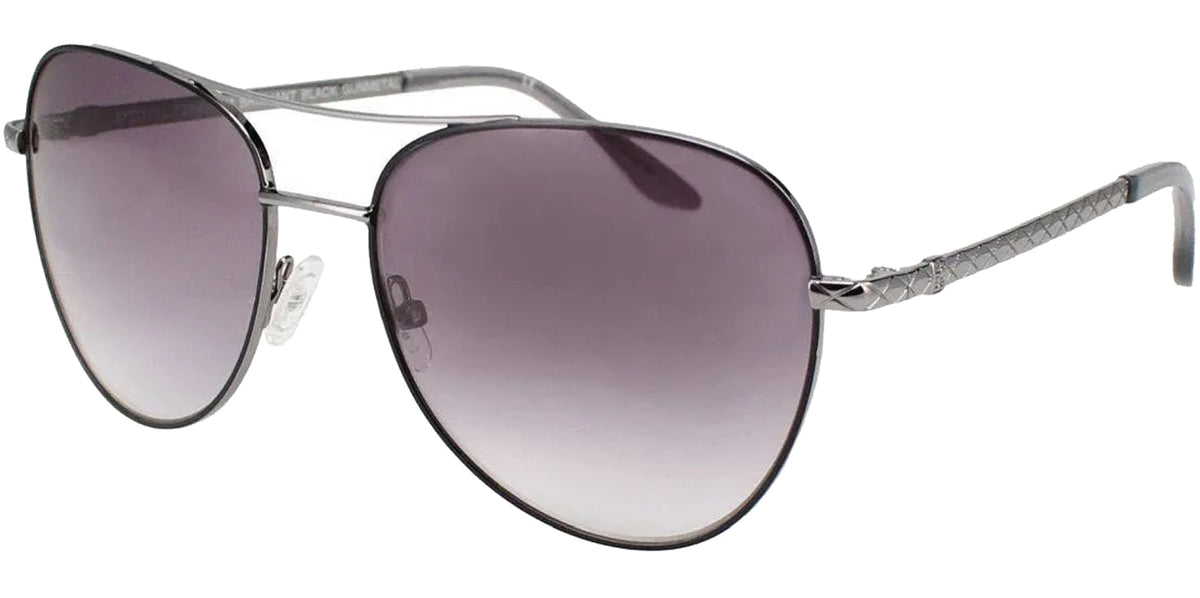 BCBG Max Azria Brilliant Aviator w/ Gradient Lens
