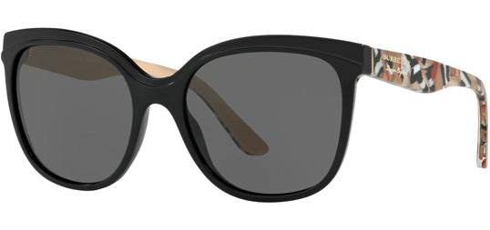 Burberry Black/Abstract Tartan Butterfly