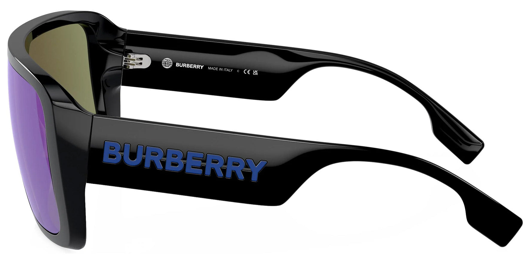 Burberry Black Shield w/ Mirror Lens