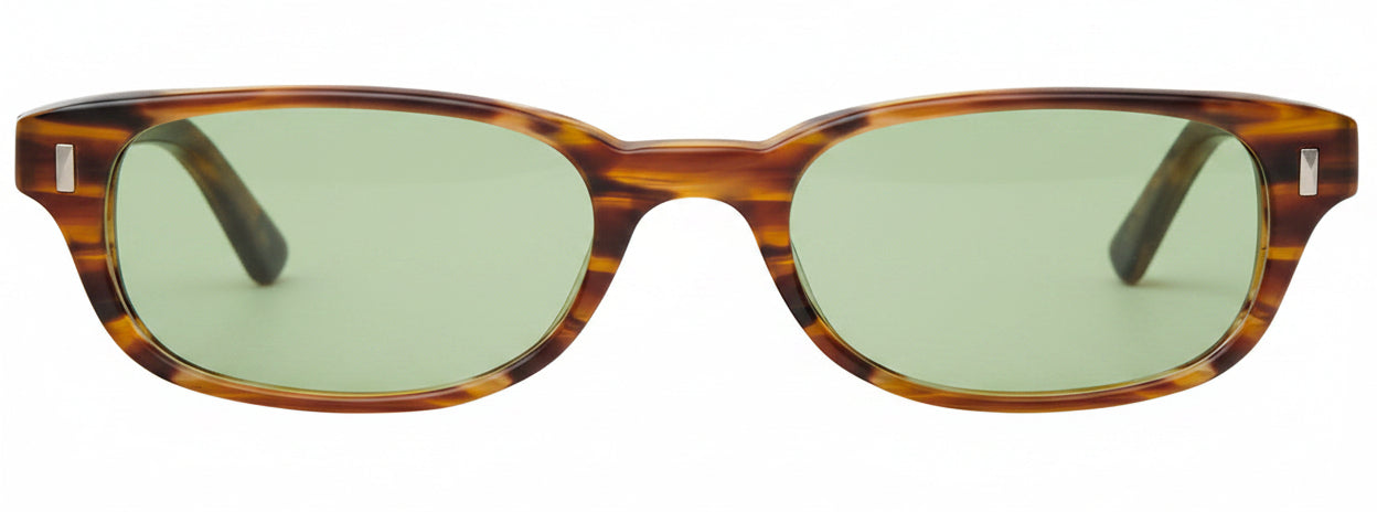 Salt Optics Bertram Polarized Soft Rectangle w/ Rivet Detailing