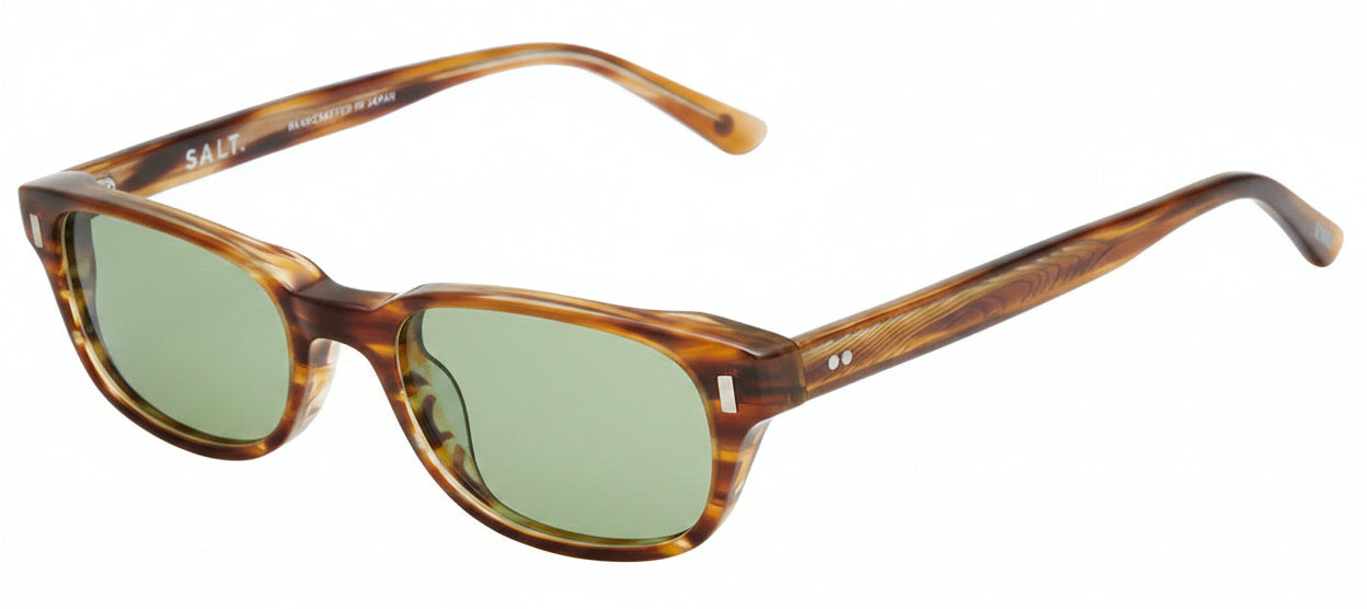 Salt Optics Bertram Polarized Soft Rectangle w/ Rivet Detailing