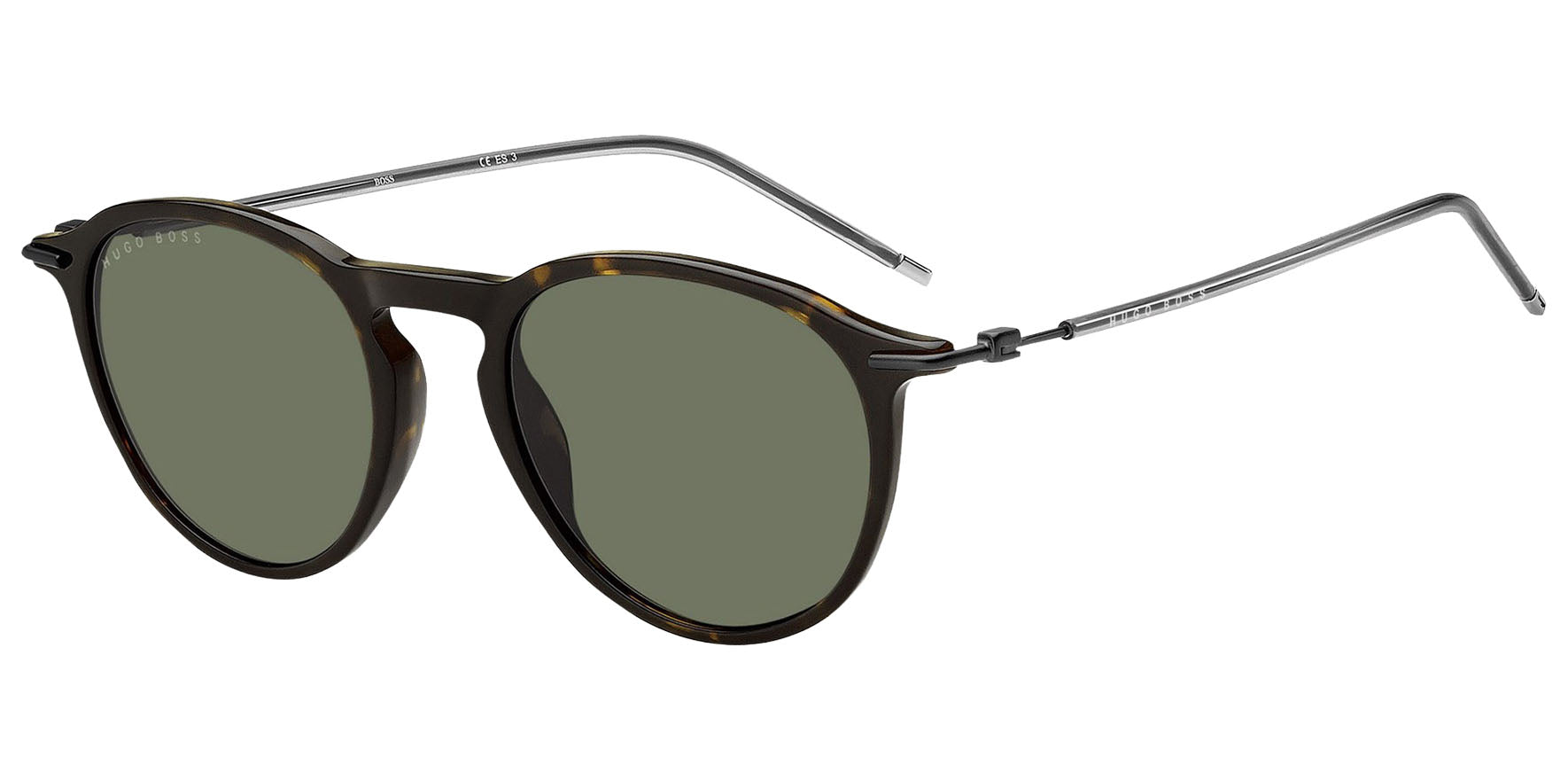Hugo Boss Round w/ Slim Temples