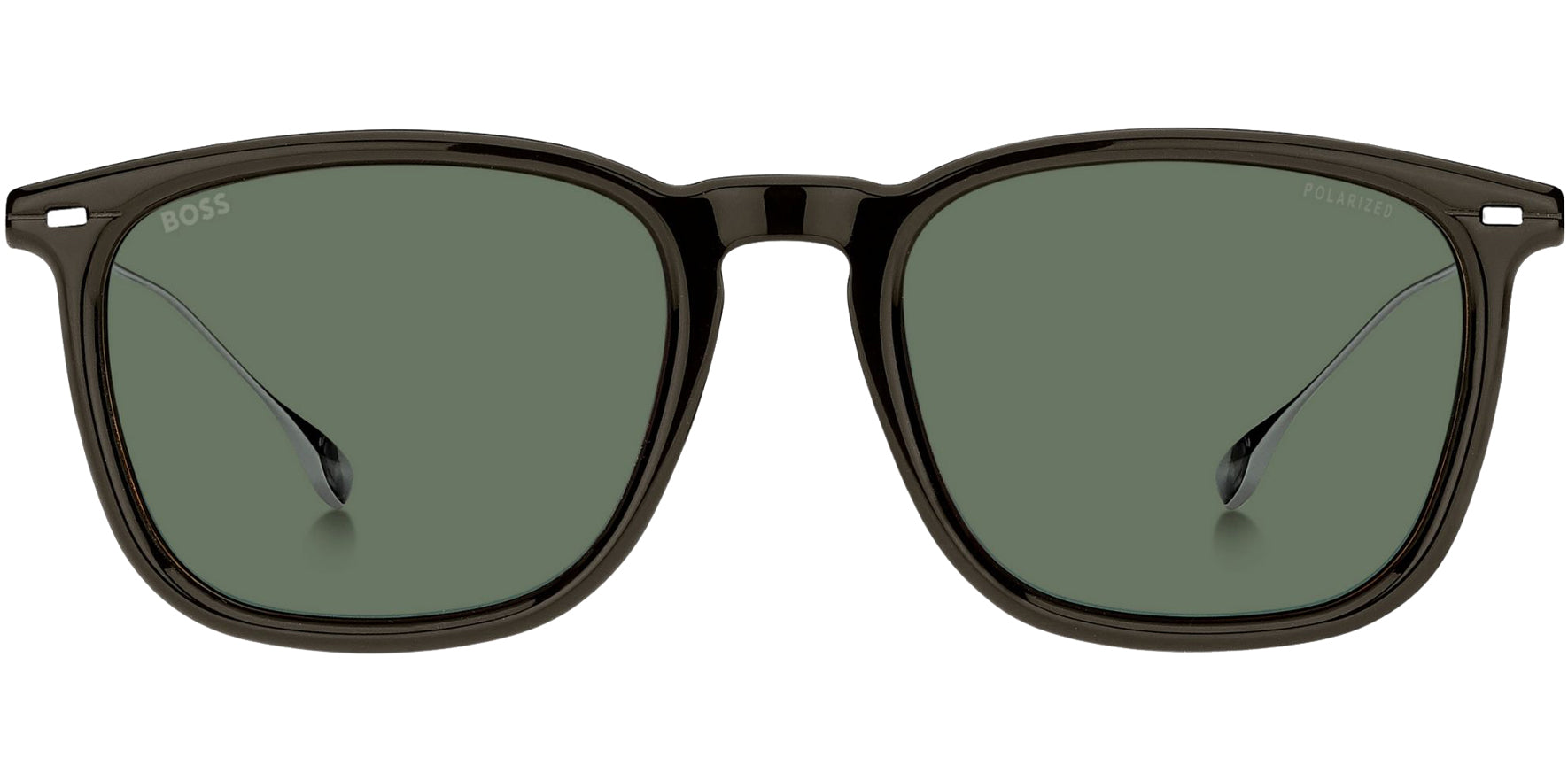 Hugo Boss Polarized Square w/Titanium Temples - Eyedictive