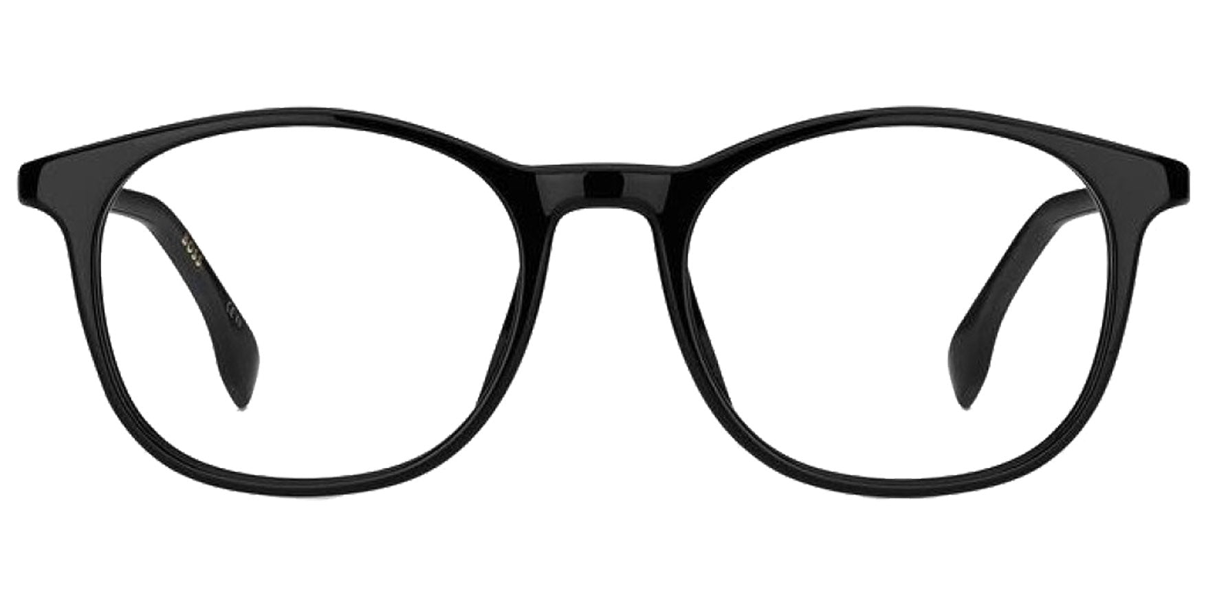 Hugo Boss Round Eyeglasses w/ Spring Flex Hinges