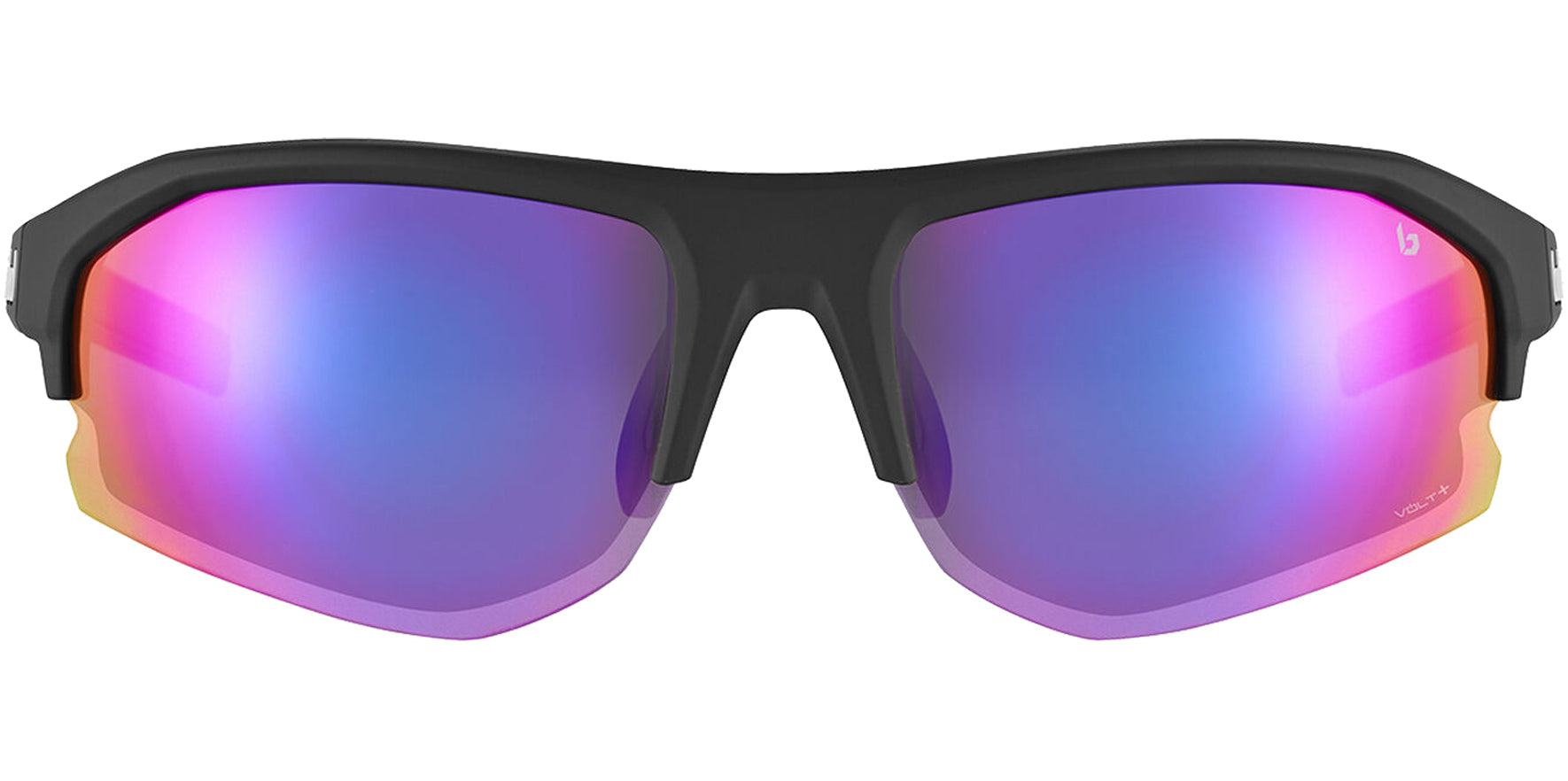 Bolle Bolt 2.0 Polarized Matte Grey Semi-Rimless Wrap