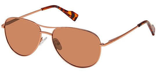 Ben Sherman Leo Polarized Stainless Steel Spring Hinge Aviator