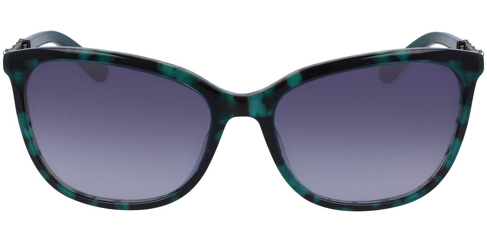 Bebe Classic Cat Eye w/ Swarovski Crystal Temples -  - Eyedictive