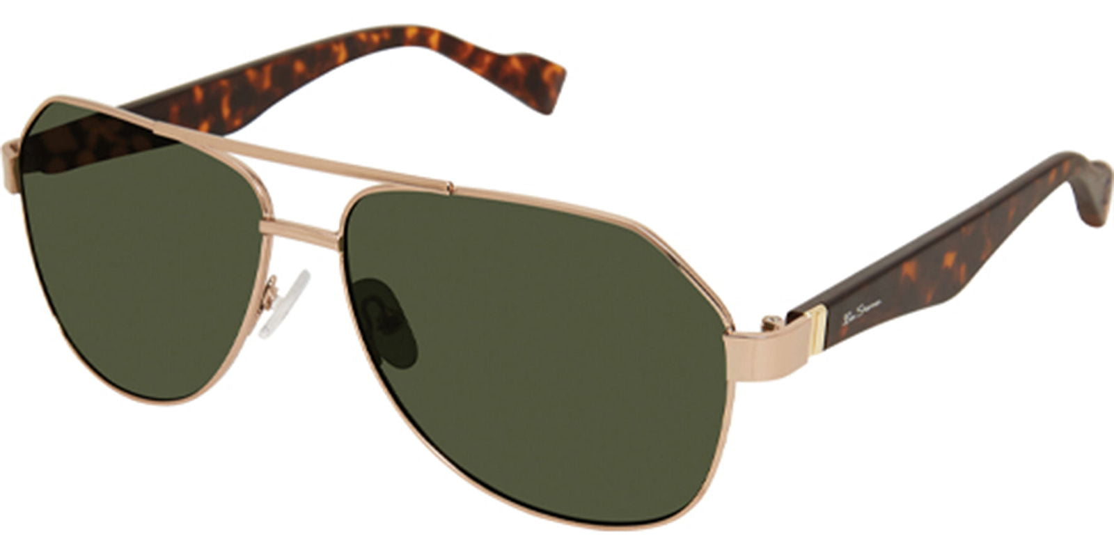 Ben Sherman Alfie Polarized Eco-Green Aviator -  - Eyedictive